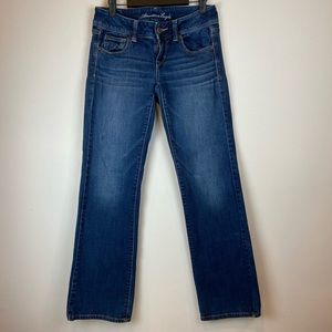 American Eagle Stretch Slim Boot Blue Jeans Women’s Size 4